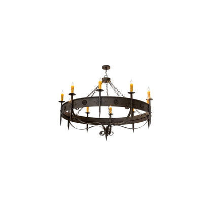 Calandra 10 Light 66" Wide Taper Candle Style Chandelier