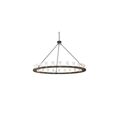 Loxley 24 Light 72" Wide Ring Chandelier