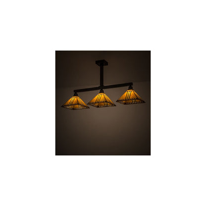 Prairie Corn 3 Light 13" Wide Linear Pendant