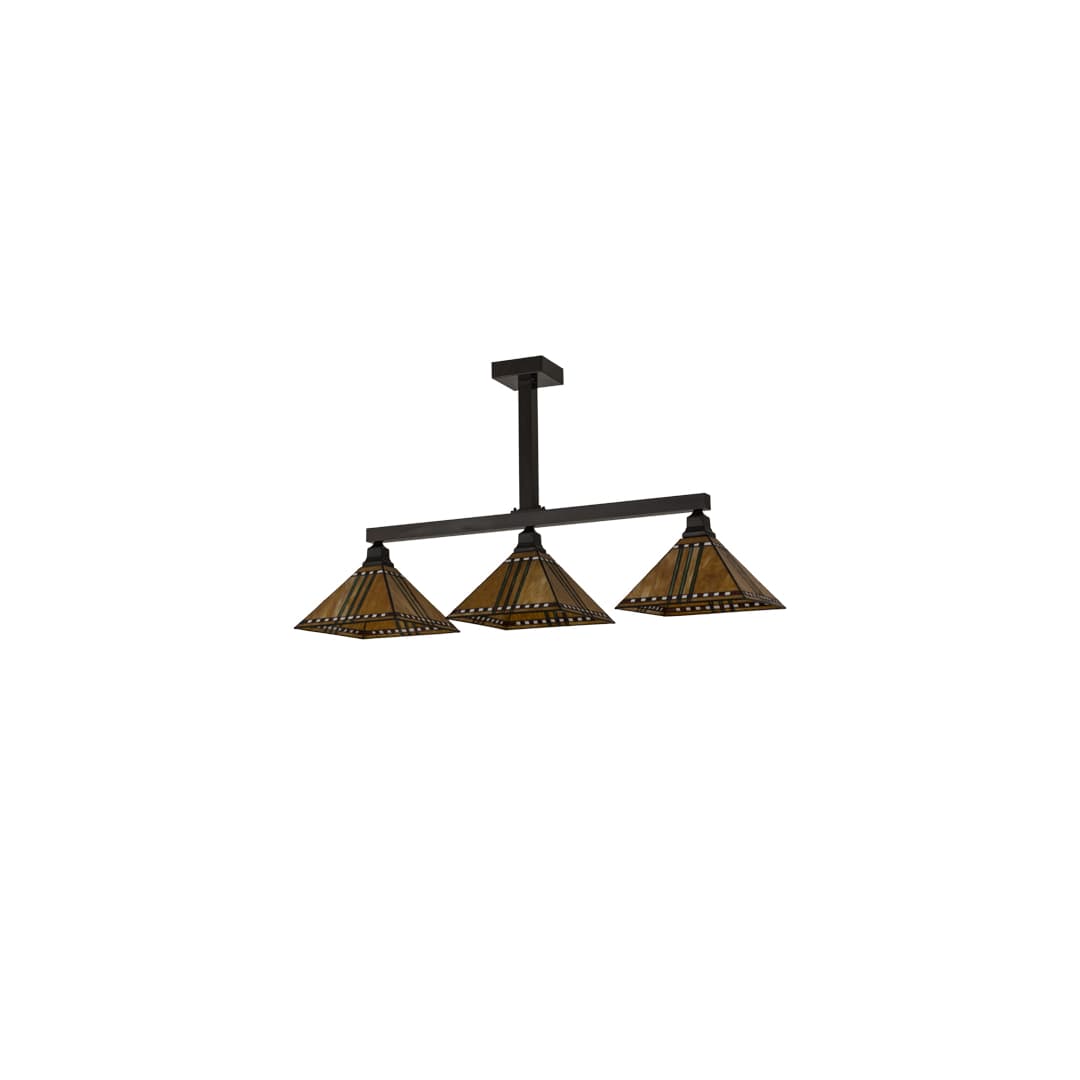 Prairie Corn 3 Light 13" Wide Linear Pendant