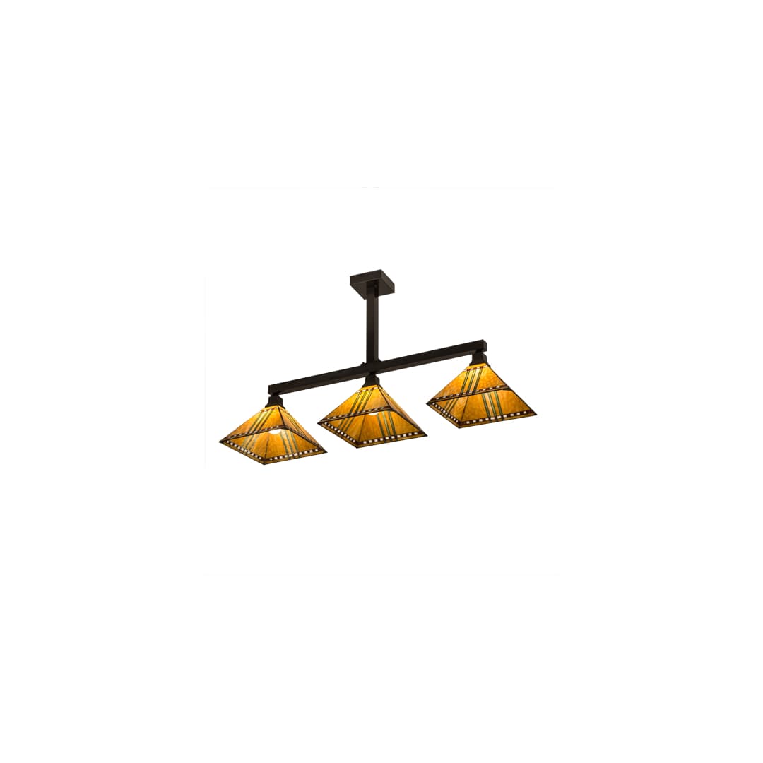 Prairie Corn 3 Light 13" Wide Linear Pendant