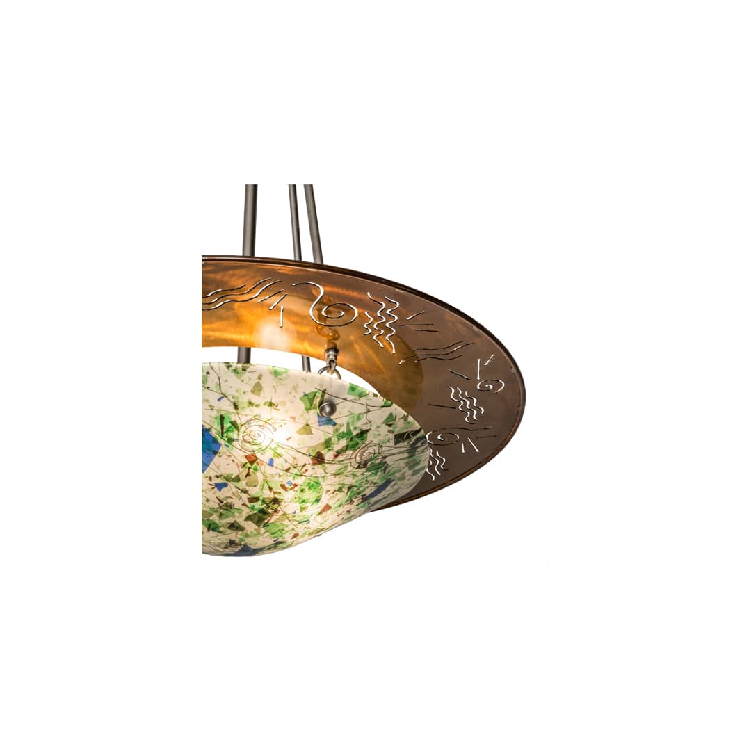Metro 3 Light 31" Wide Pendant