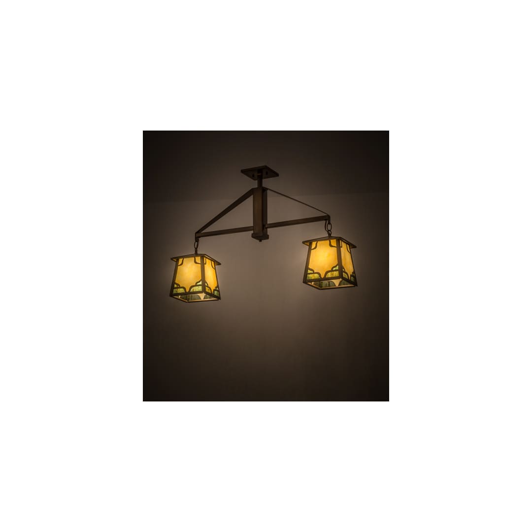 Kirkpatrick 2 Light 7" Wide Linear Pendant