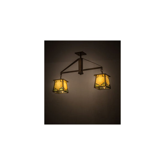 Kirkpatrick 2 Light 7" Wide Linear Pendant