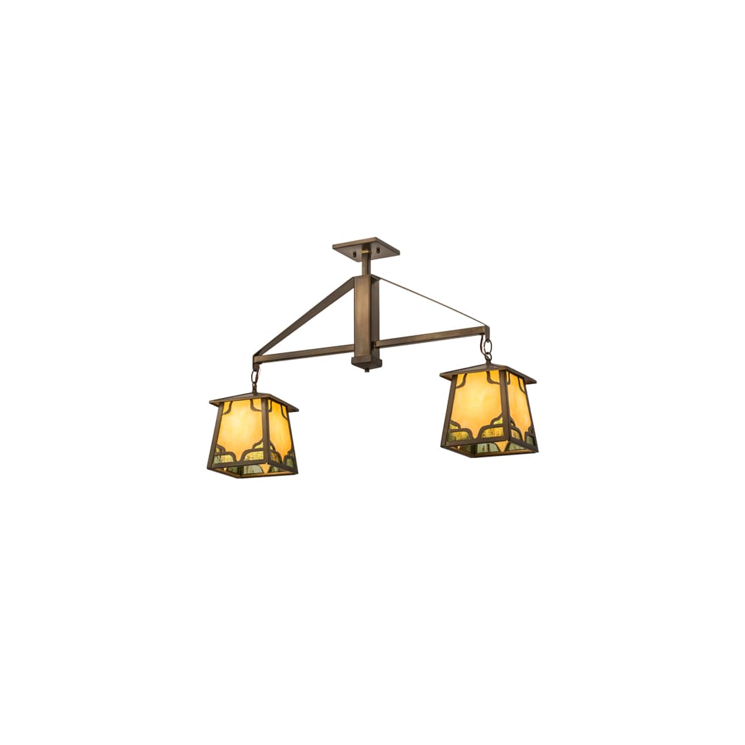 Kirkpatrick 2 Light 7" Wide Linear Pendant