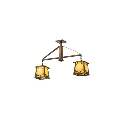Kirkpatrick 2 Light 7" Wide Linear Pendant
