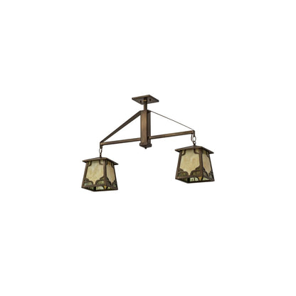 Kirkpatrick 2 Light 7" Wide Linear Pendant