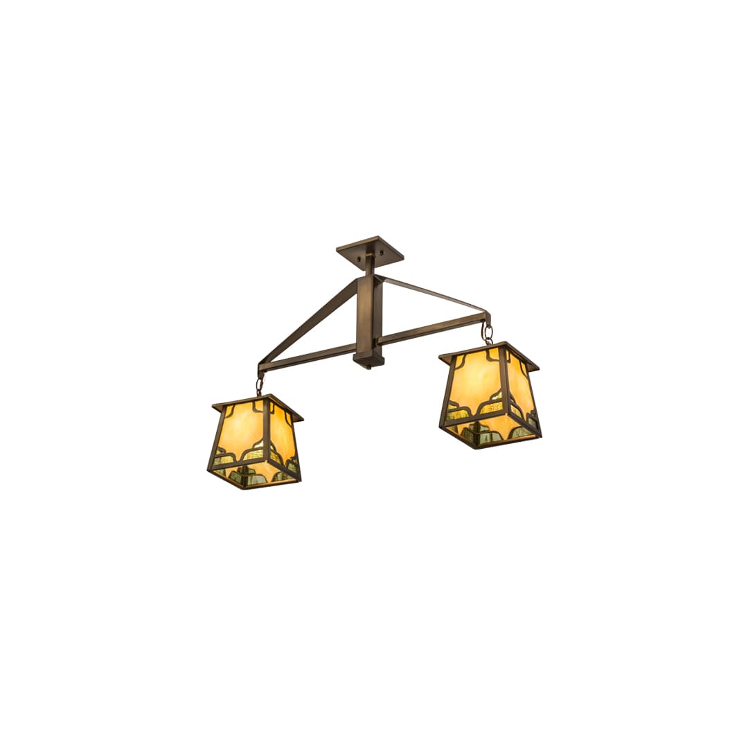 Kirkpatrick 2 Light 7" Wide Linear Pendant