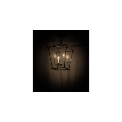 Kitzi 4 Light 34" Wide Taper Candle Pendant
