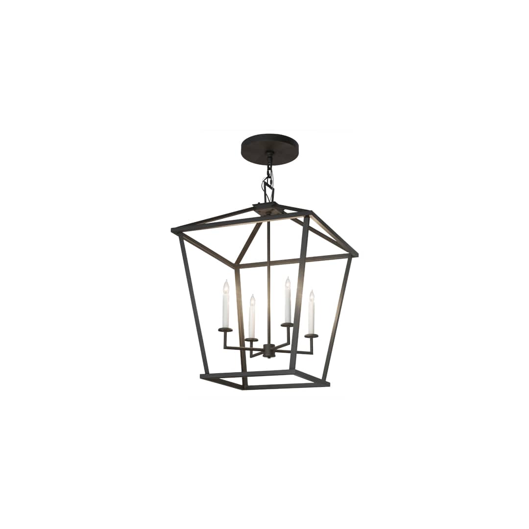 Kitzi 4 Light 34" Wide Taper Candle Pendant