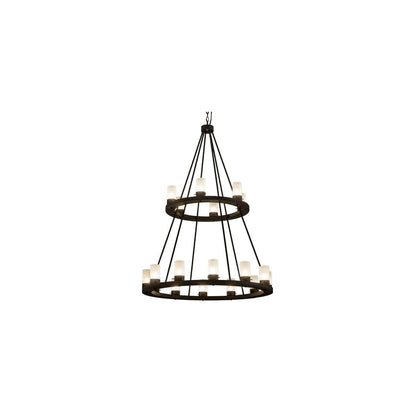 Loxley 18 Light 42" Wide Ring Chandelier