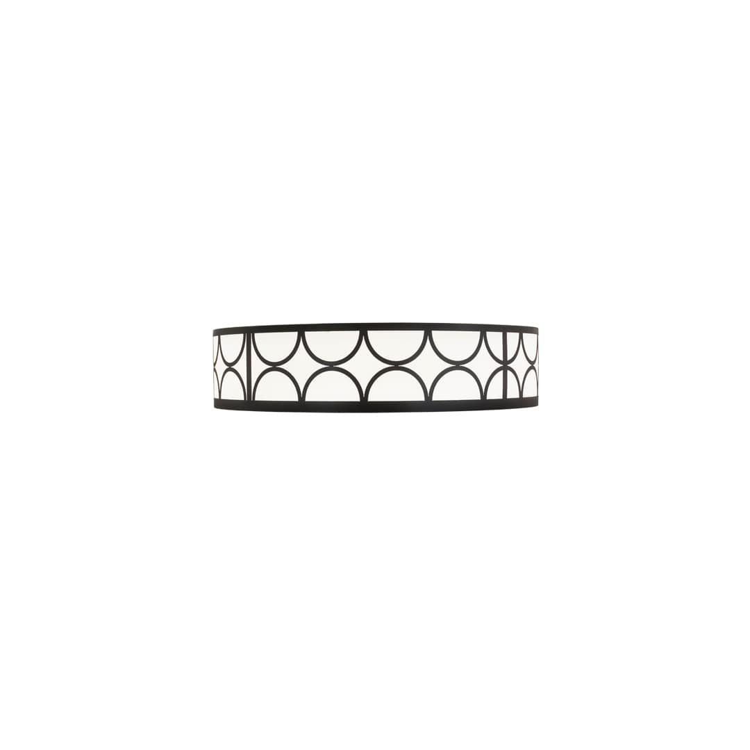 Revival Deco Cilindro 8 Light 60" Wide Semi-Flush Drum Ceiling Fixture