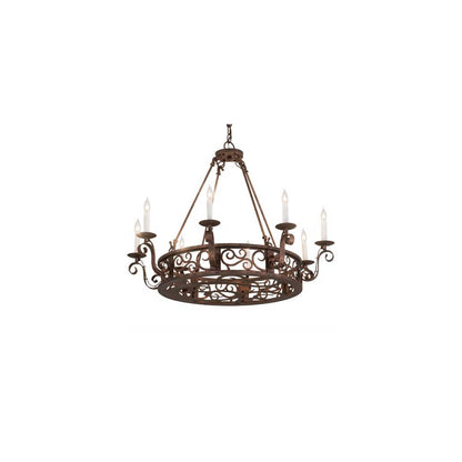 Delano 8 Light 36" Wide Taper Candle Style Chandelier