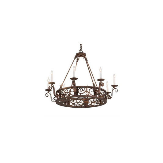 Delano 8 Light 36" Wide Taper Candle Style Chandelier