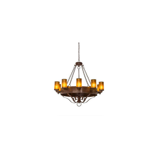 Parnella 10 Light 48" Wide Ring Chandelier