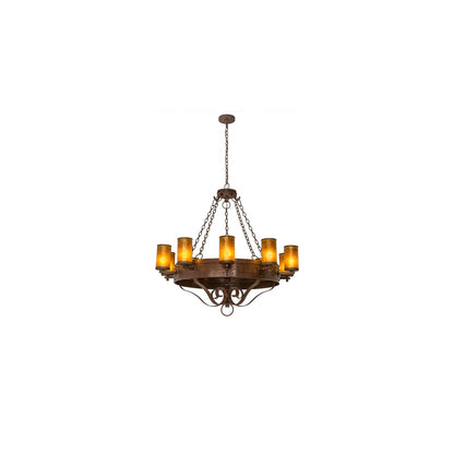 Parnella 10 Light 48" Wide Ring Chandelier