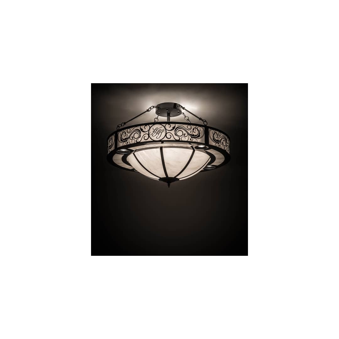 Personalized 6 Light 36" Wide Pendant