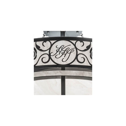 Personalized 6 Light 36" Wide Pendant