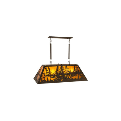 Tall Pines 6 Light 36" Wide Linear Pendant