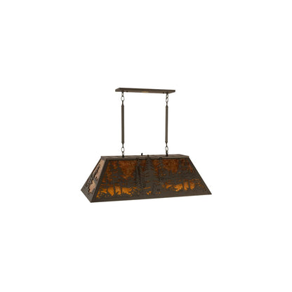Tall Pines 6 Light 36" Wide Linear Pendant