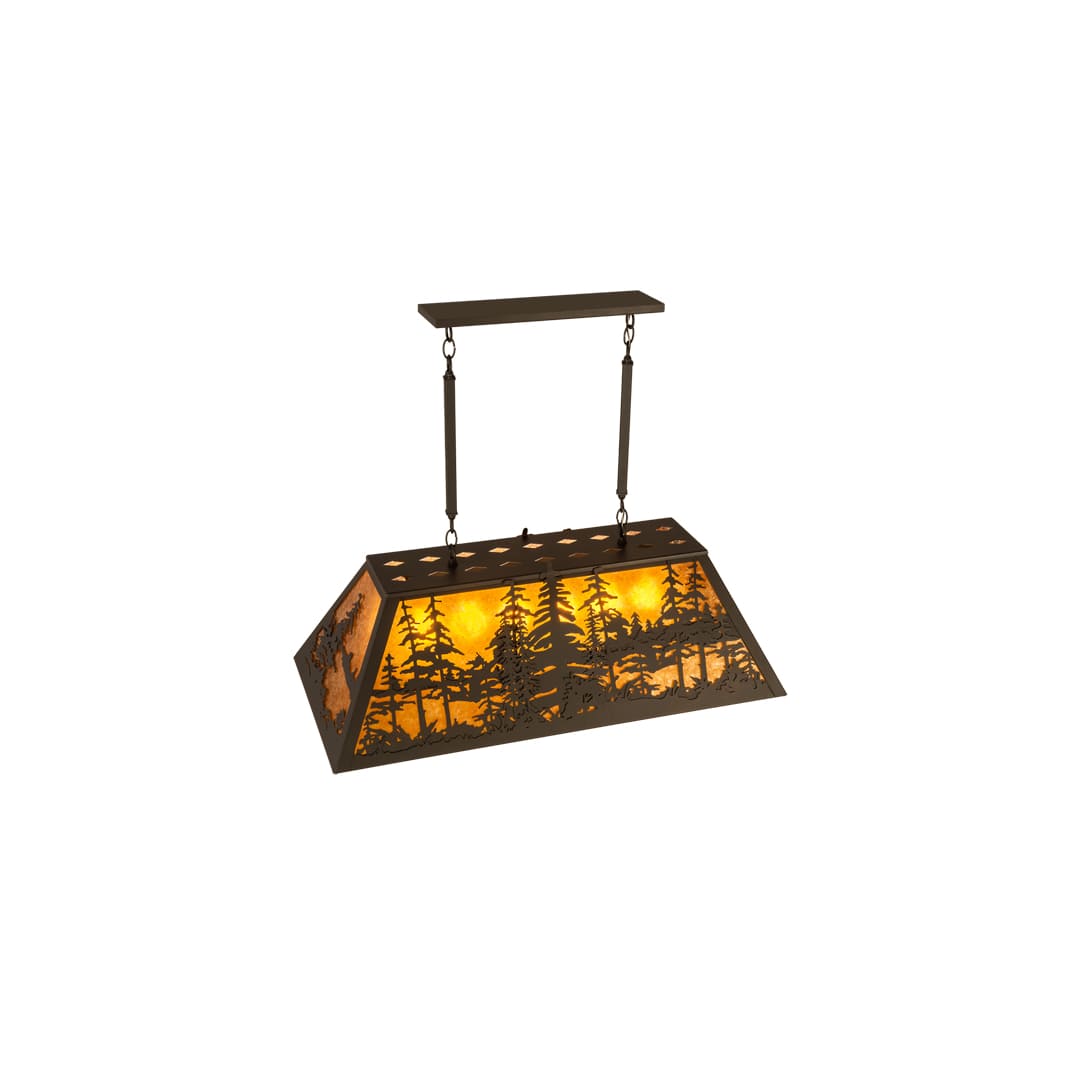 Tall Pines 6 Light 36" Wide Linear Pendant