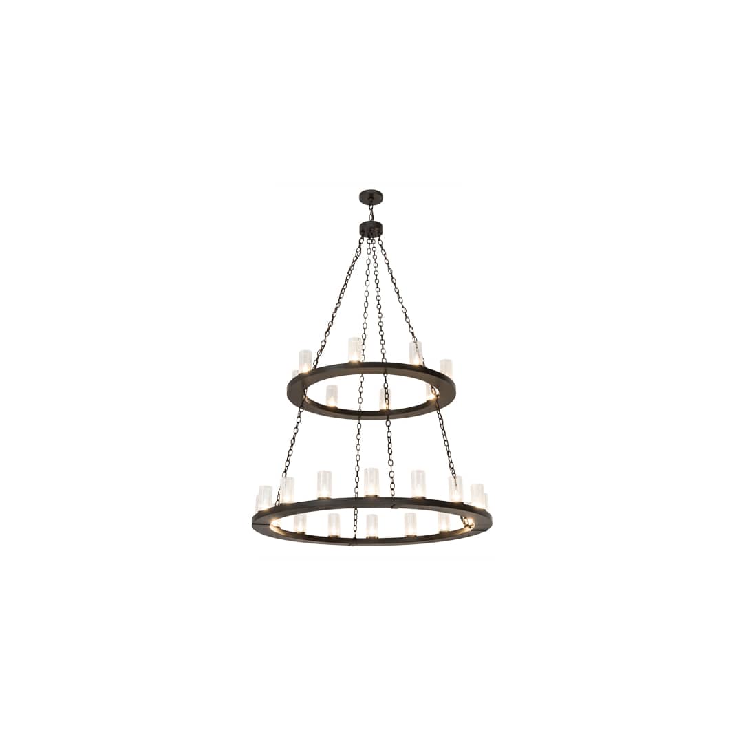 Loxley 24 Light 54" Wide Ring Chandelier