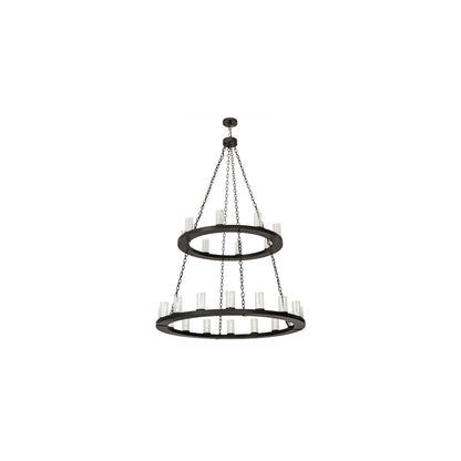 Loxley 24 Light 54" Wide Ring Chandelier