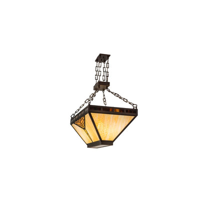 Mission 9 Light 24" Wide Linear Pendant
