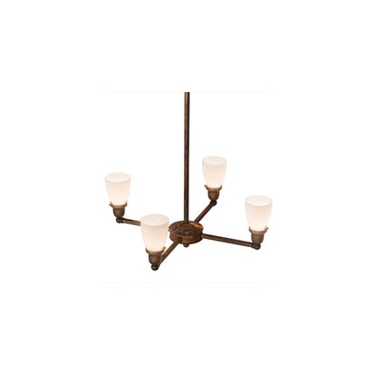 Revival Goblet 4 Light 26" Wide Chandelier