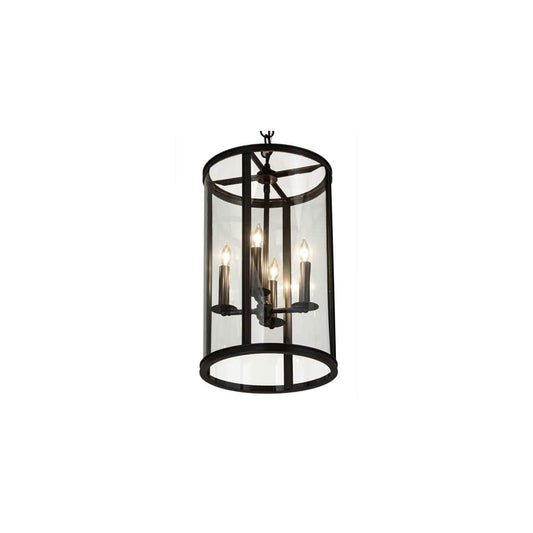 Cilindro 4 Light 12" Wide Taper Candle Pendant