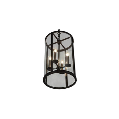 Cilindro 4 Light 12" Wide Taper Candle Pendant