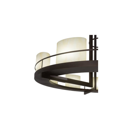 Loxley Tac Air 9 Light 68" Wide Ring Chandelier