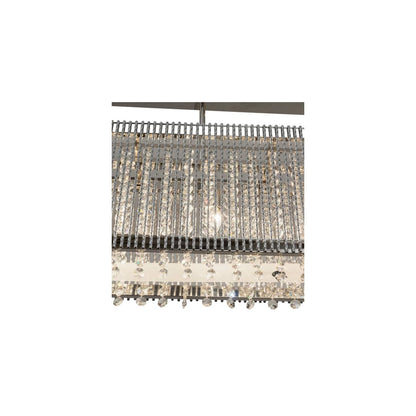 Quadrato Graz 6 Light 10" Wide Linear Pendant