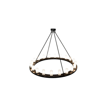 Loxley 20 Light 60" Wide Ring Chandelier