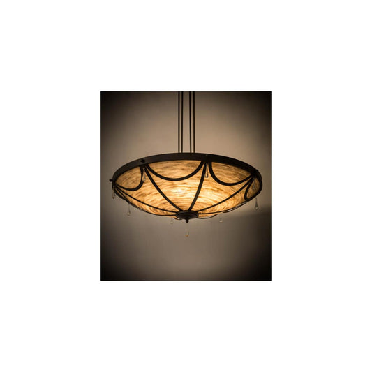 Carousel 8 Light 50" Wide Crystal Pendant