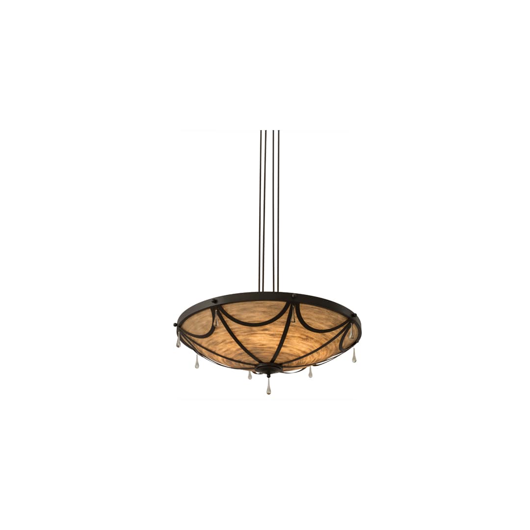 Carousel 8 Light 50" Wide Crystal Pendant