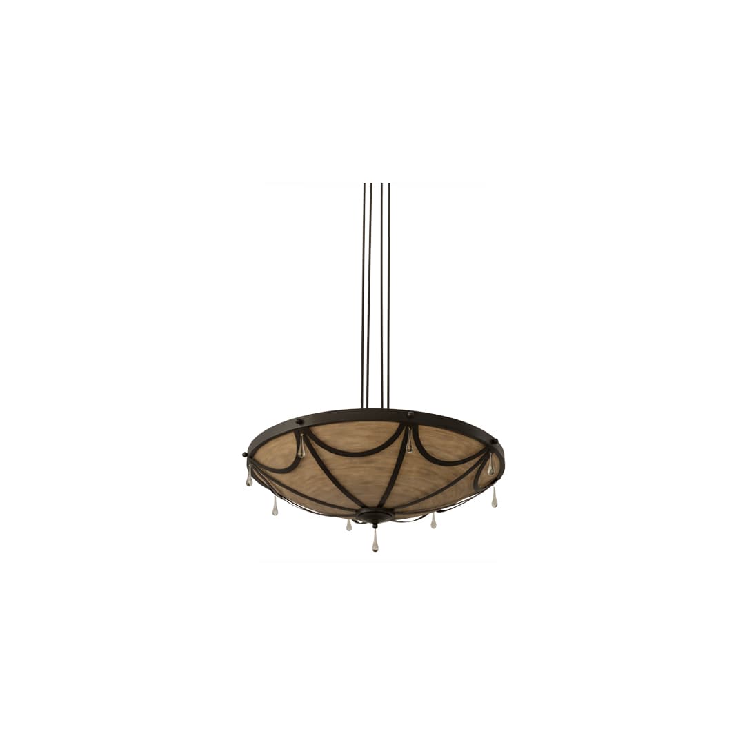 Carousel 8 Light 50" Wide Crystal Pendant