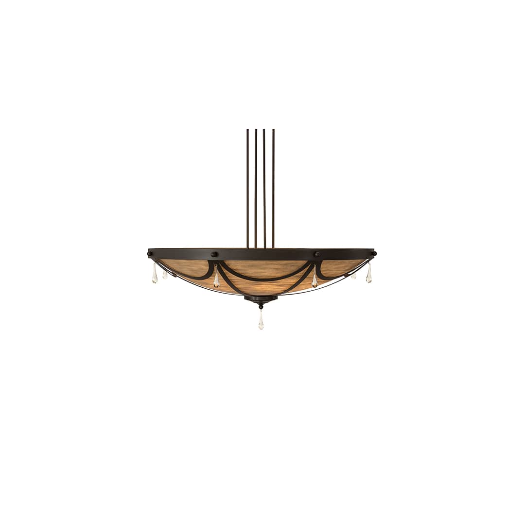 Carousel 8 Light 50" Wide Crystal Pendant