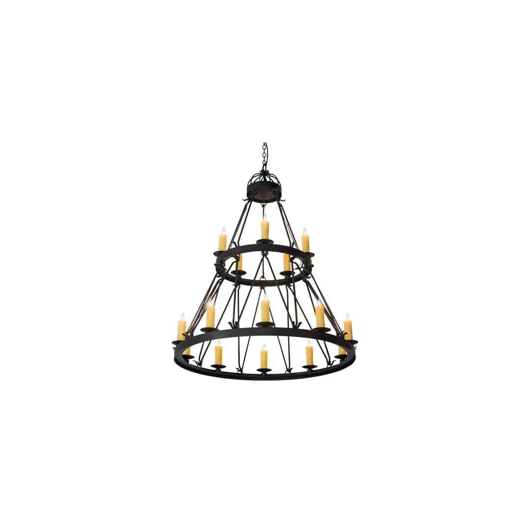 Lakeshore 15 Light 48" Wide Taper Candle Style Chandelier