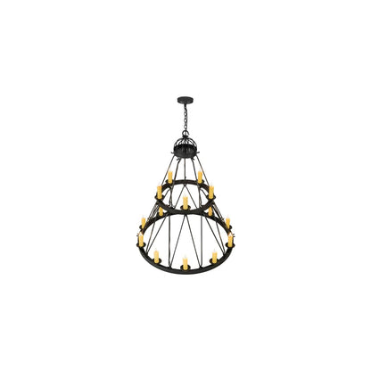 Lakeshore 15 Light 48" Wide Taper Candle Style Chandelier