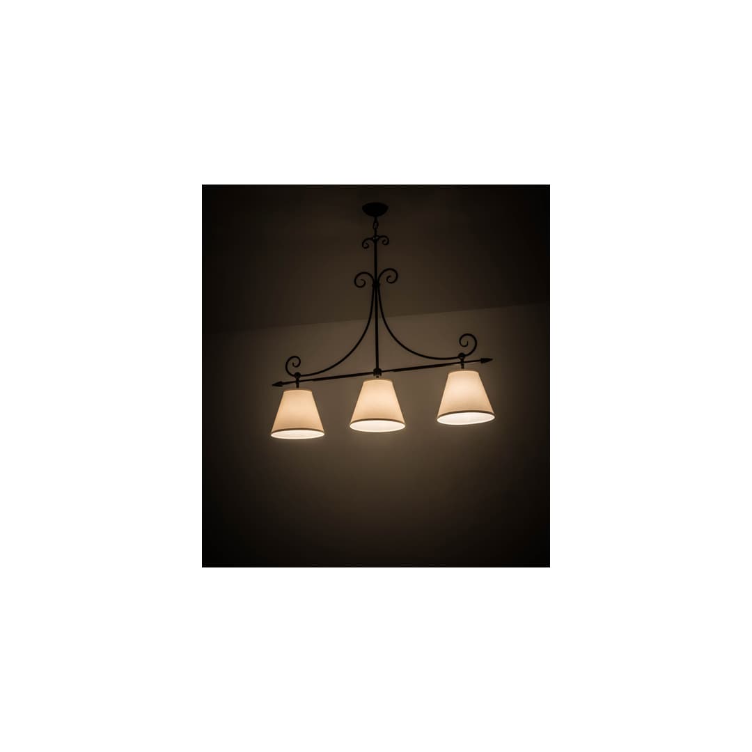 Marselle 3 Light 10" Wide Linear Pendant
