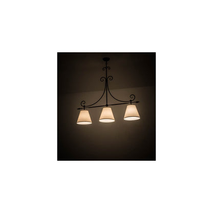 Marselle 3 Light 10" Wide Linear Pendant