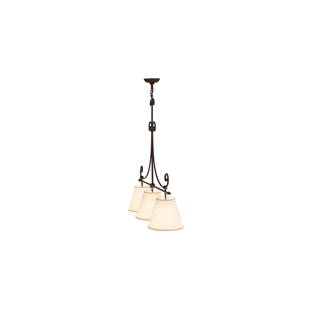 Marselle 3 Light 10" Wide Linear Pendant