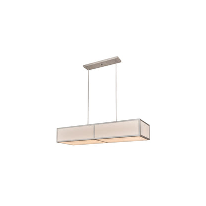Quadrato 6 Light 24" Wide Linear Pendant