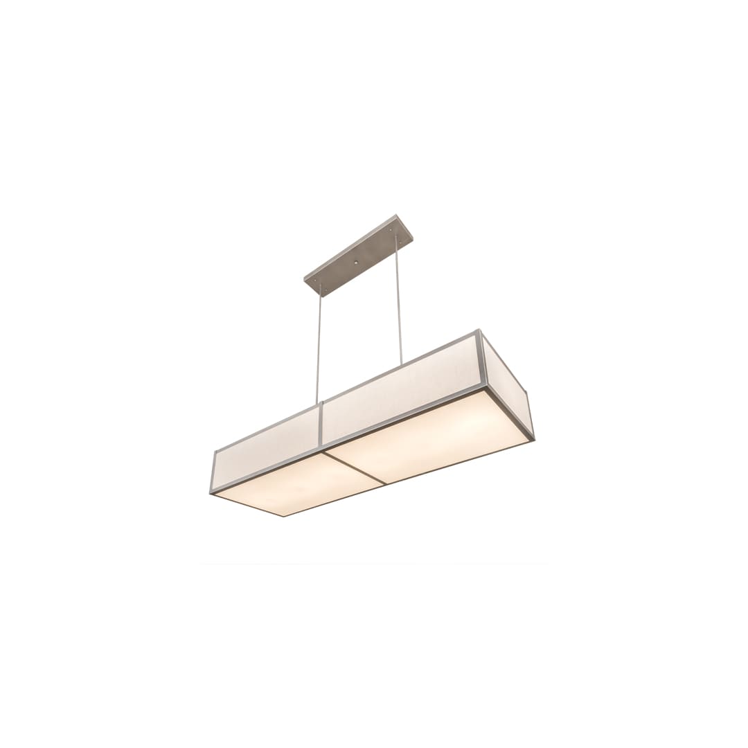 Quadrato 6 Light 24" Wide Linear Pendant