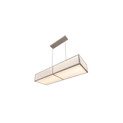 Quadrato 6 Light 24" Wide Linear Pendant