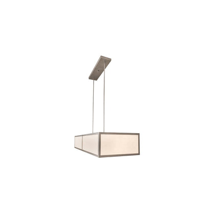 Quadrato 6 Light 24" Wide Linear Pendant