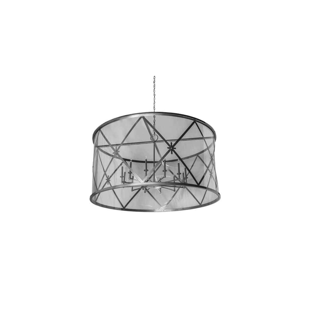 Penelope 12 Light 72" Wide Taper Candle Pendant