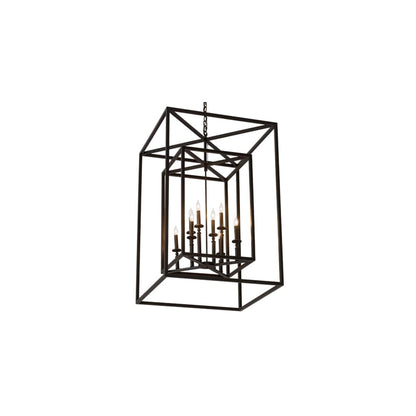 Kitzi 8 Light 40" Wide Taper Candle Pendant