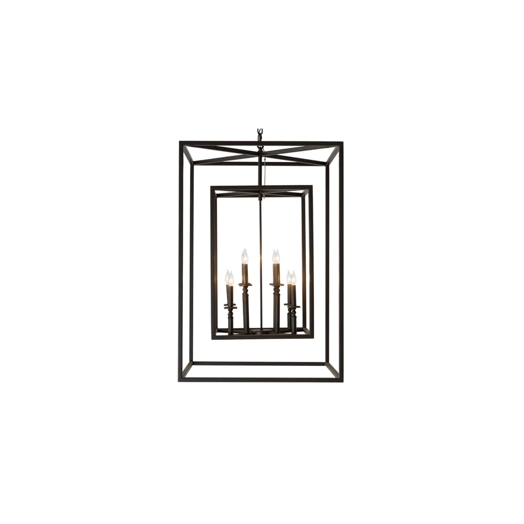Kitzi 8 Light 40" Wide Taper Candle Pendant
